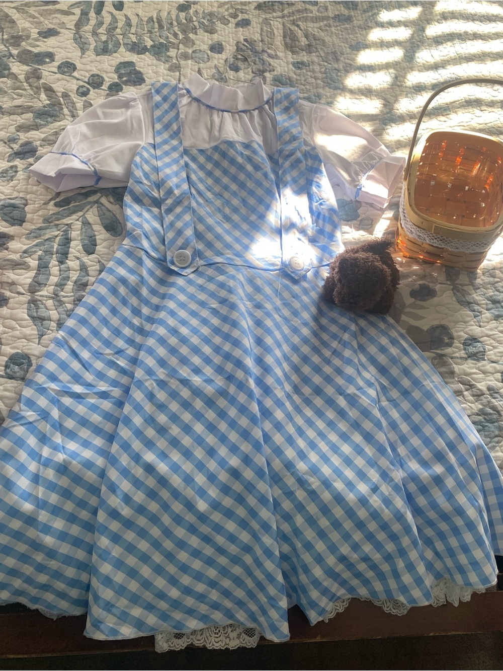 Wizard of Oz, “Dorothy” Kids Costume Dress